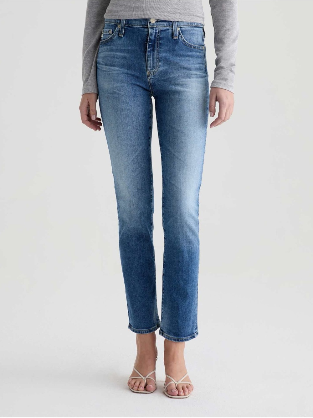 AG Adriano Goldschmied Straight-legged Jeans